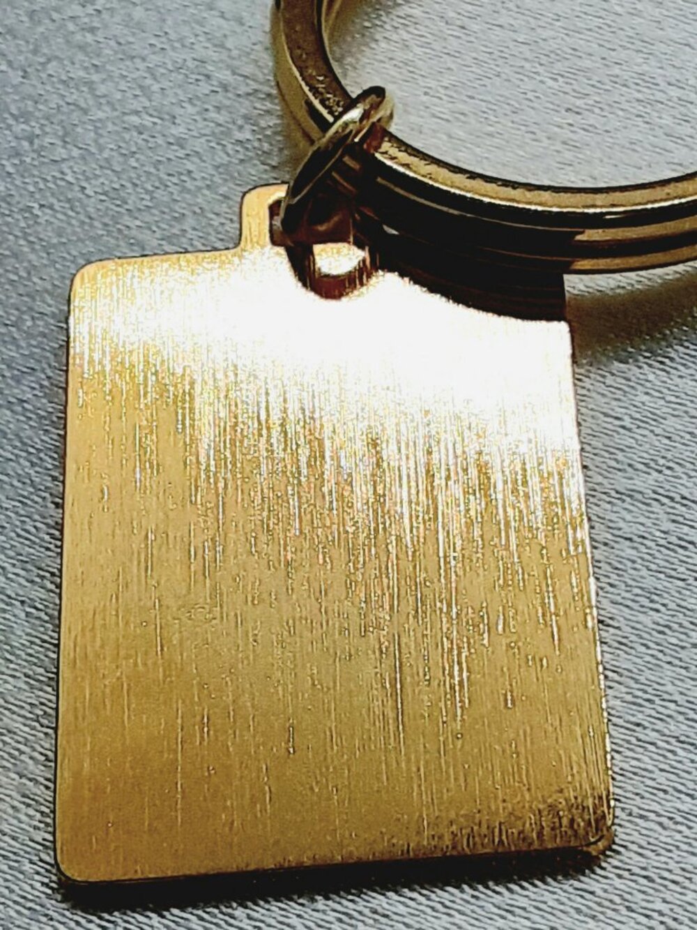 NEW Bridal Party Gift -- Gold Tone Key Chain - Picture 3 of 5